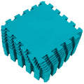 Yostrong® 18 Tiles Interlocking Puzzle Foam Baby Play Mat for Playing - EVA Babies Crawling Mat | Rubber Floor Work Out Mats for Home Gym. Dark Green. YOC-Pb18N