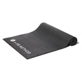 The DB Method Machine Yoga Mat for Home Gym Exercise Equipment Machine Stability Non Slip Indoor Mat for Pilates Stretching Fitness Bike or Squat Machine Floor Protector Mats Black